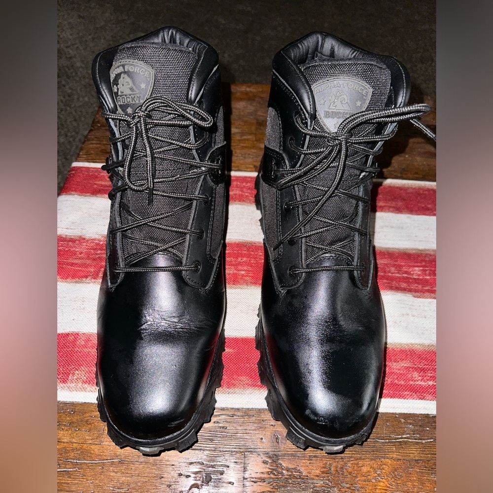 Rocky Alpha Force Waterproof Public Service Boot sz 16W